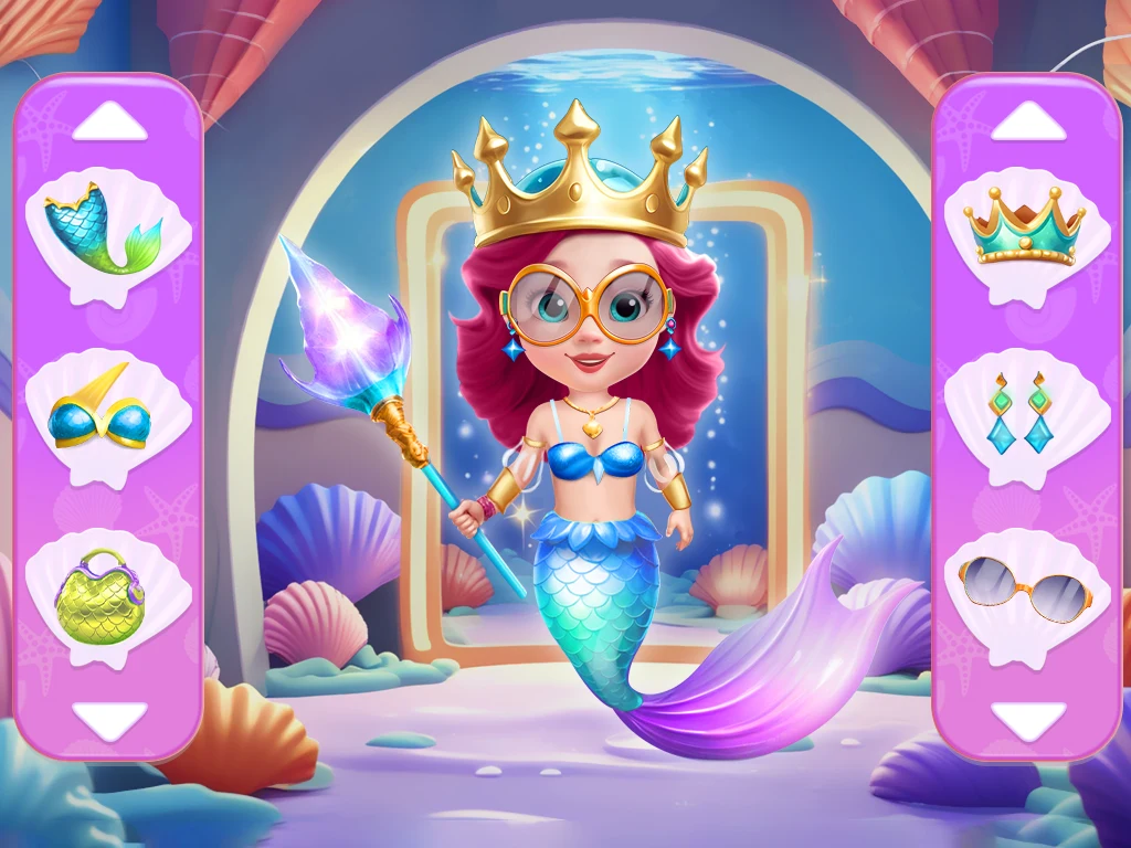 Mermaid babysitter Care screenshot