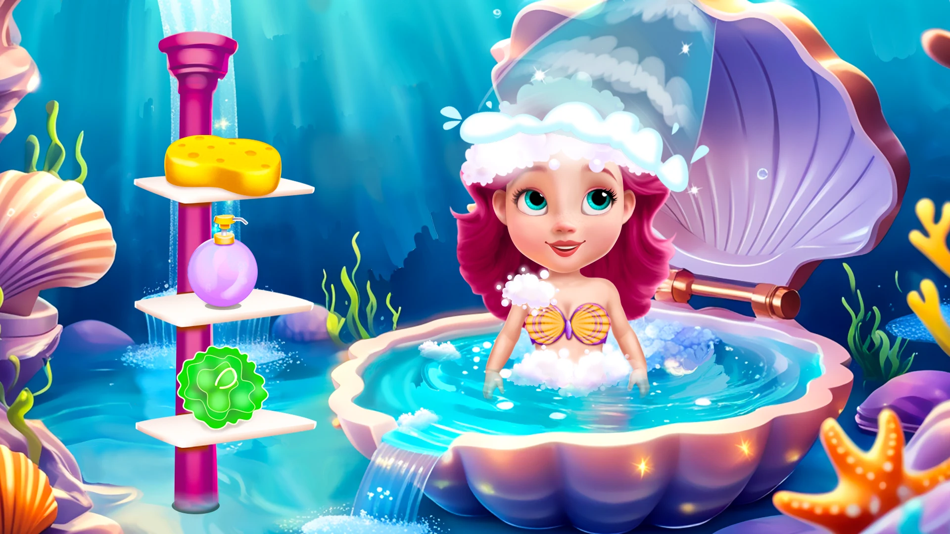 Mermaid babysitter Care screenshot
