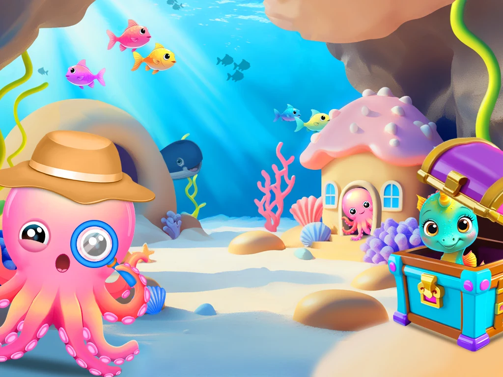 Mermaid babysitter Care screenshot