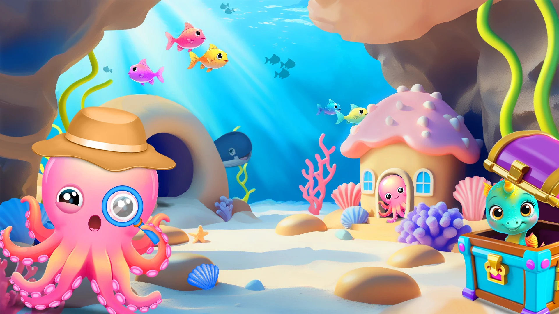 Mermaid babysitter Care screenshot